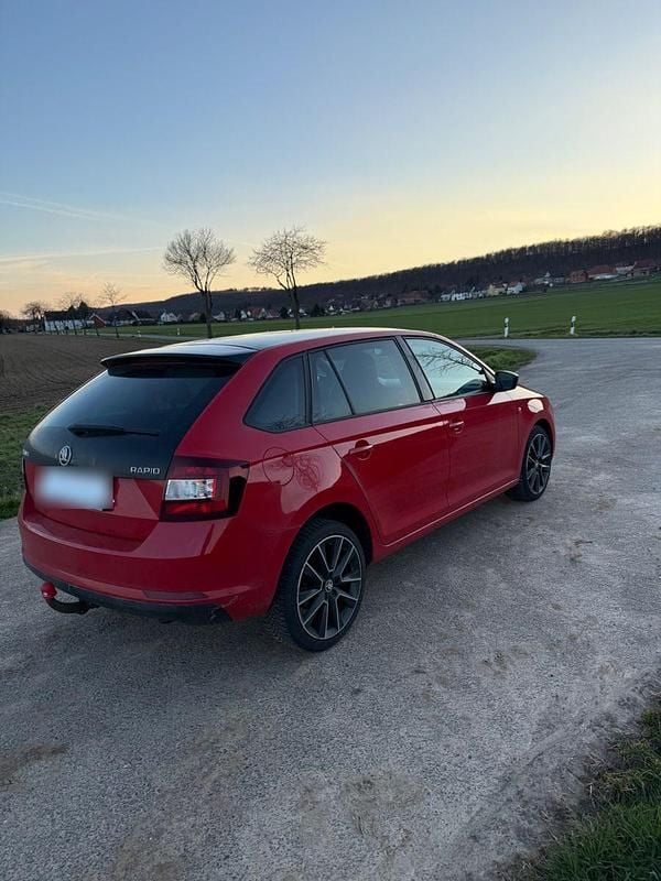 Gebraucht Skoda Rapid Monte Carlo 90 PS (66 kW) 2014 Rot Kleinwagen