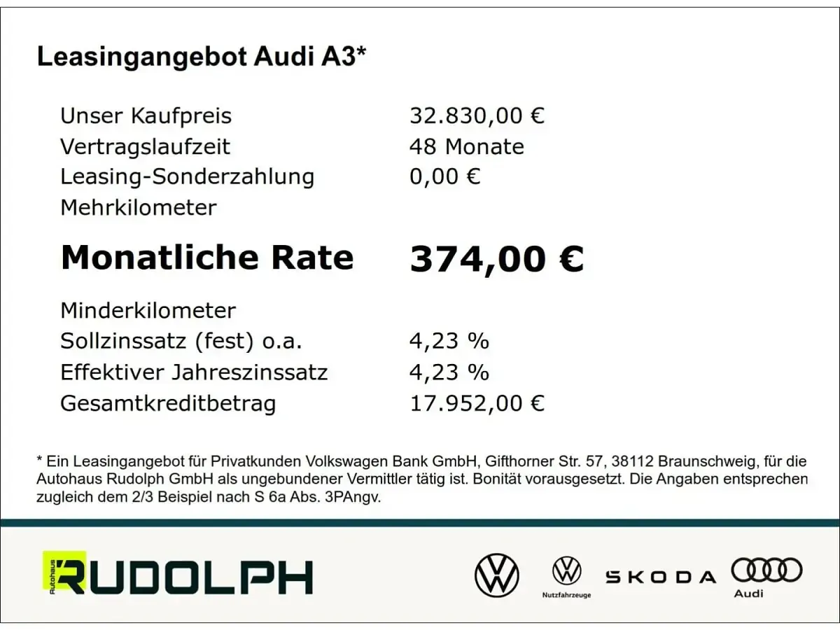 Gebraucht Audi A3 Advanced Plus 150 PS (110 kW) 2025 Gletscherweiß metallic Limousine