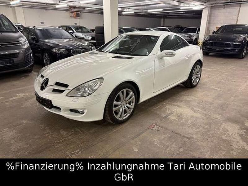 Gebraucht Mercedes SLK280 231 PS (169 kW) 2006 Calcitweiss / zirrusweiss Cabrio