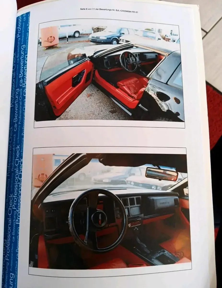 Gebraucht Corvette C4 243 PS (178 kW) 1987 Schwarz Cabrio