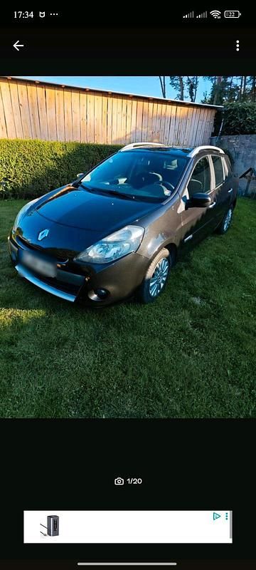 Schwarz Gebraucht 2011 Renault Clio GrandTour Kombi | 4.999 € (Etwas zu teuer) - Bild 1/4