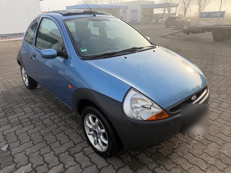 Second-hand Ford Ka 75 CP (55 kW) 2003 Albastru Hatchback