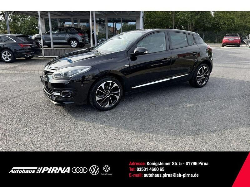 Schwarz Gebraucht 2015 Renault Mégane III Bose Edition Limousine | 3.850 € - Bild 1/4