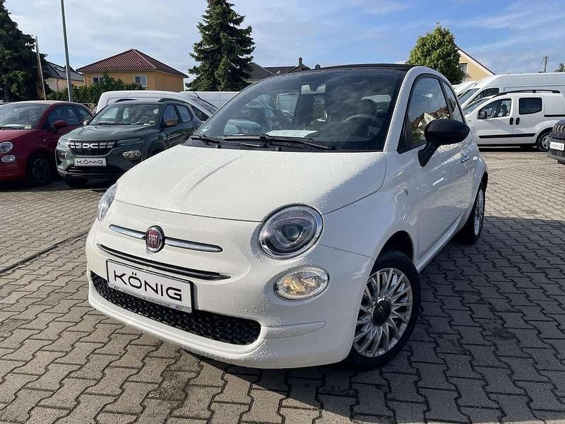 Weiß Gebraucht 2023 Fiat 500C Cabrio | 15.999 € (Etwas zu teuer) - Bild 1/4