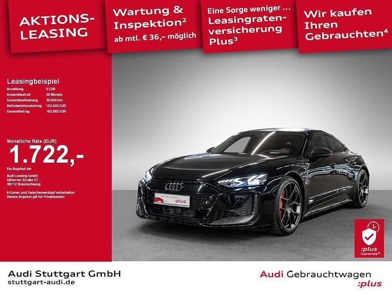 Mythosschwarz metallic Gebraucht 2024 Audi RS e-tron GT Performance Limousine | 152.940 € - Bild 1/2