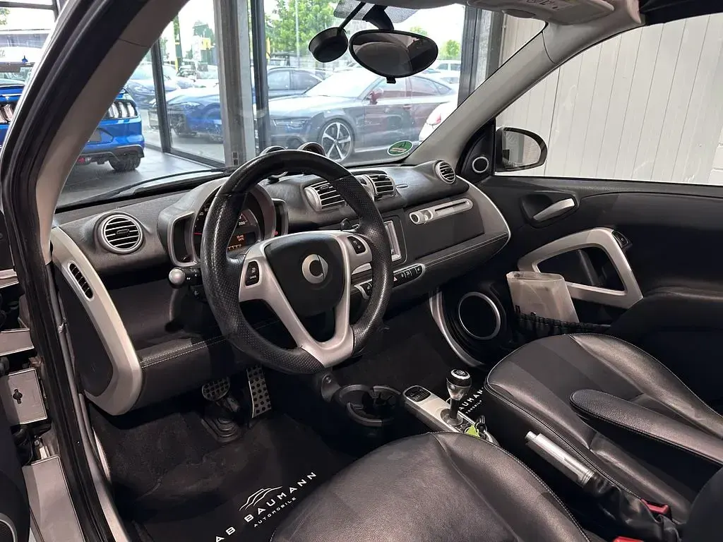 Occasion Smart ForTwo Cabrio Brabus 102 ch (75 kW) 2013 Argent Cabriolet