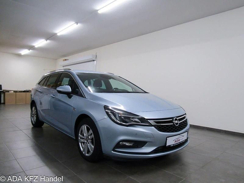Blau Gebraucht 2017 Opel Astra Dynamic Kombi | 9.490 € (Fairer Preis) - Bild 1/4