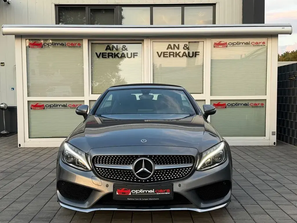 Gebraucht Mercedes C200 AMG line 184 PS (135 kW) 2018 Grau Cabrio