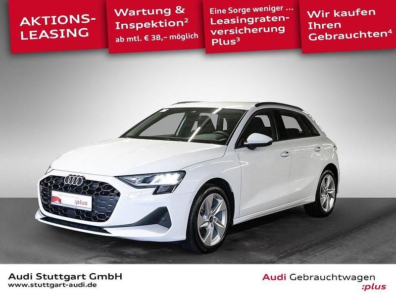 Gebraucht Audi A3 Advanced Plus 150 PS (110 kW) 2024 Gletscherweiß metallic Limousine
