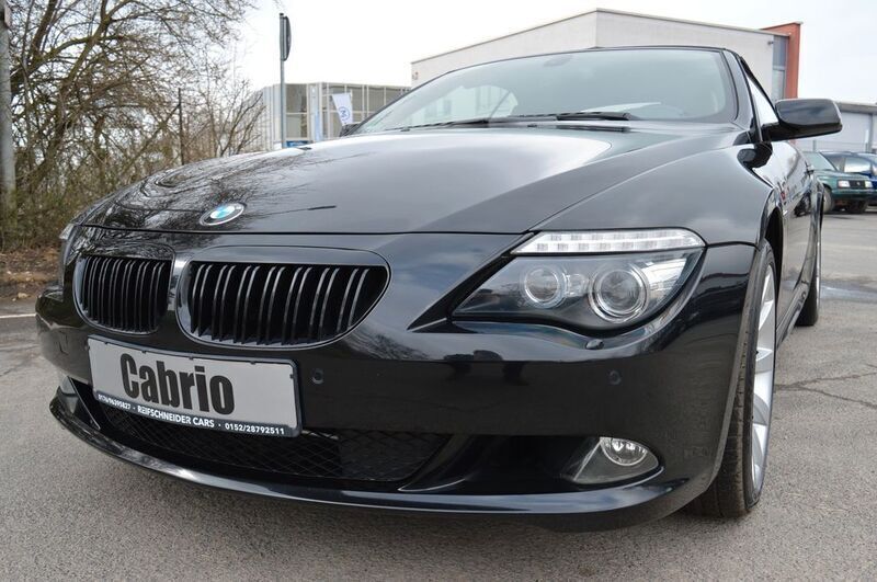 Schwarz Gebraucht 2008 BMW 630 Cabriolet Performance Cabrio | 19.990 € (Fairer Preis) - Bild 1/4