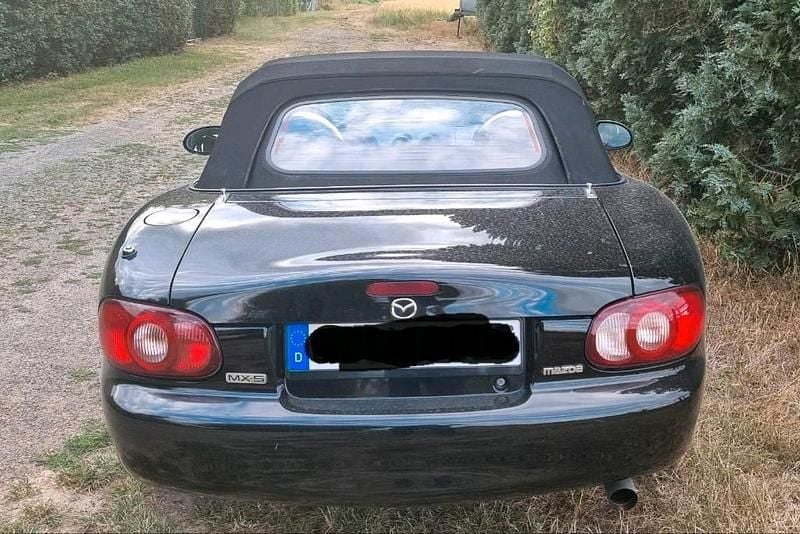 Usata Mazda MX5 110 CV (80 kW) 2005 Nero Cabrio
