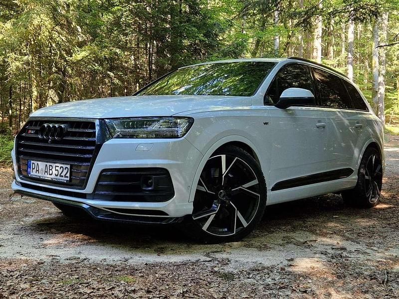 Gebraucht Audi SQ7 435 PS (319 kW) 2017 Gletscherweiß metallic SUV