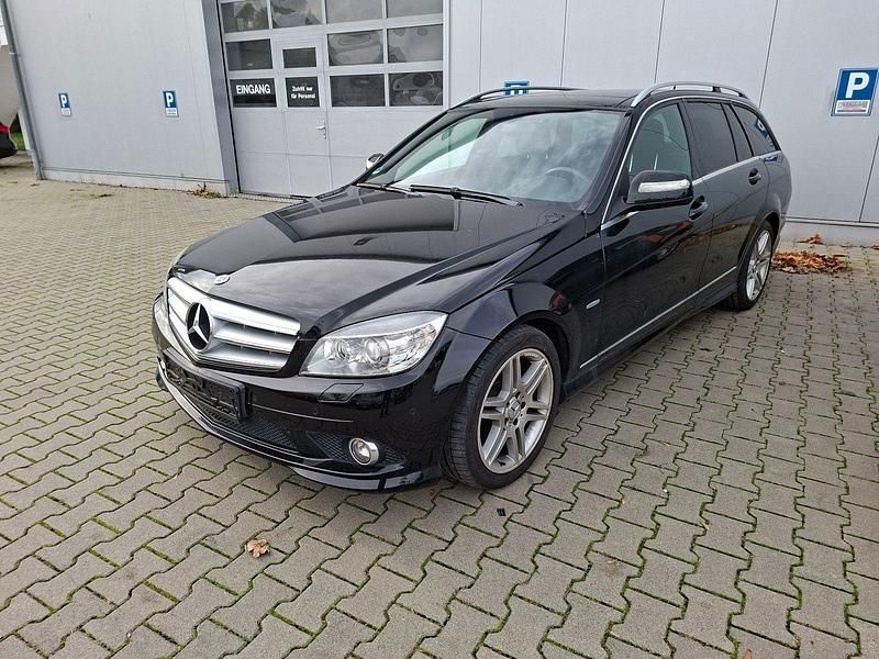 Schwarz Gebraucht 2008 Mercedes C230 Avantgarde Kombi | 5.200 € (Superpreis) - Bild 1/4