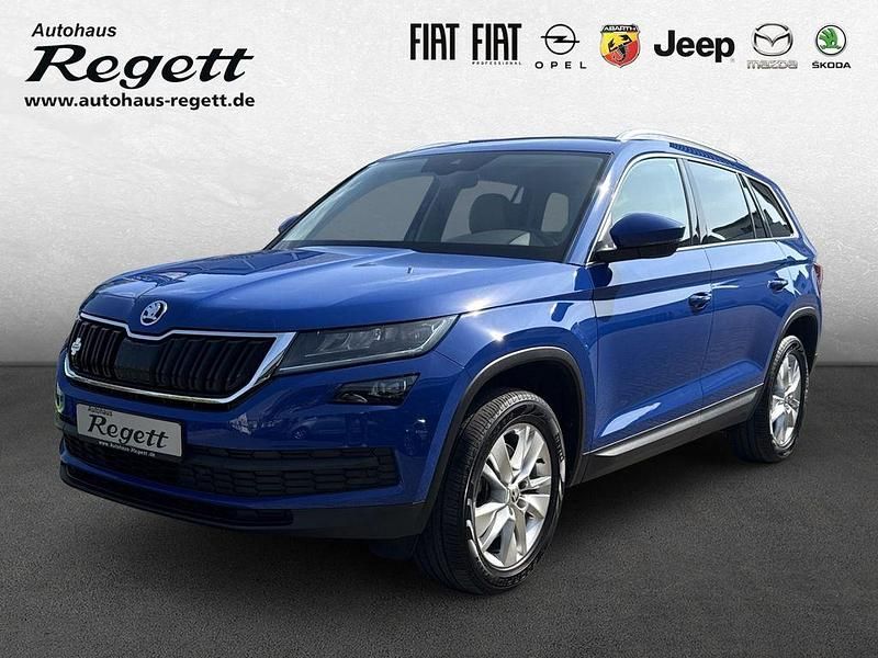 Blau Gebraucht 2018 Skoda Kodiaq Style SUV | 25.490 € (Fairer Preis) - Bild 1/4