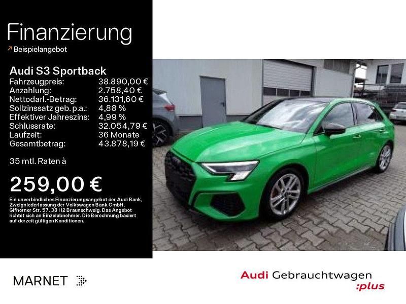 Individuallackierungen audi ex Gebraucht 2023 Audi S3 Ambiente Limousine | 38.890 € (Guter Preis) - Bild 1/2
