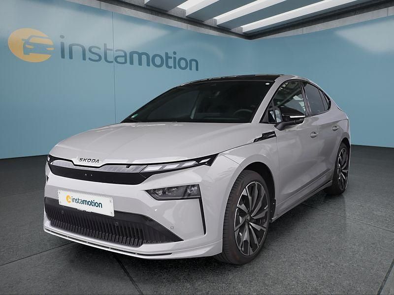 Grau Gebraucht 2025 Skoda Enyaq iV SUV | 54.549 € (Teuer) - Bild 1/4