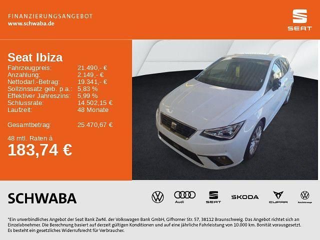 Weiß Gebraucht 2025 Seat Ibiza FR Limousine | 21.490 € (Fairer Preis) - Bild 1/4