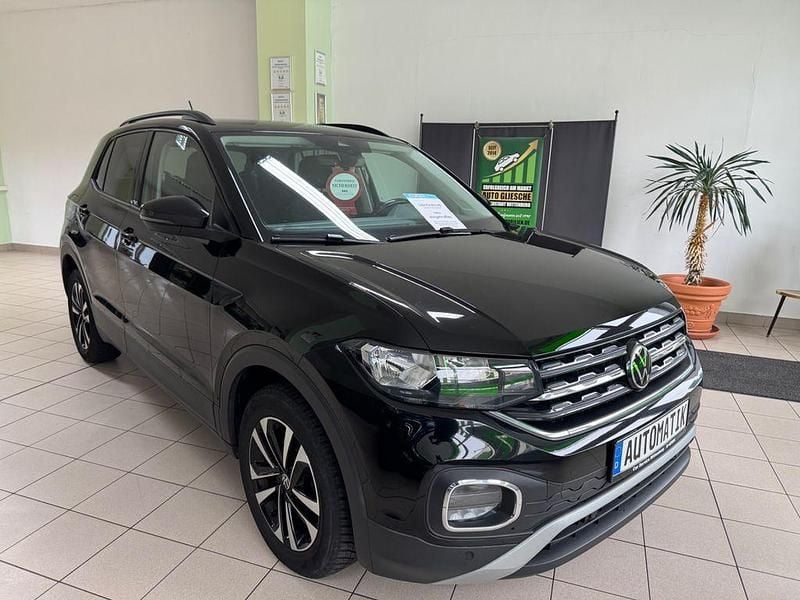 Schwarz Gebraucht 2021 VW T-Cross United SUV | 18.490 € (Guter Preis) - Bild 1/4