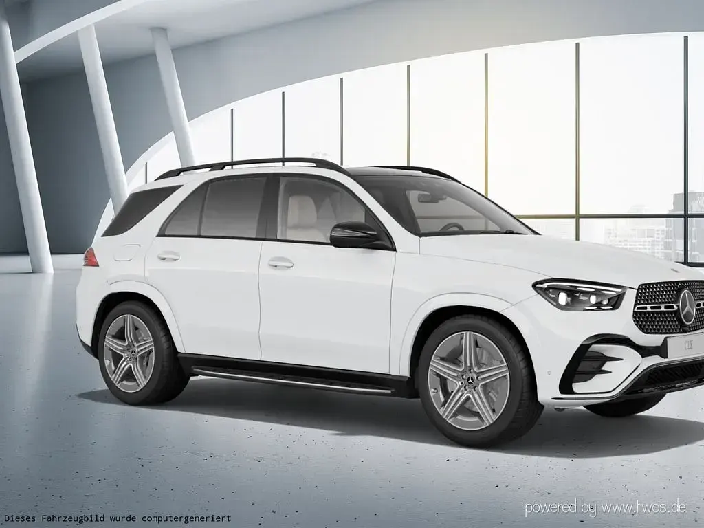 Gebraucht Mercedes GLE350 AMG line 197 PS (144 kW) 2024 Unilack polarweiß SUV