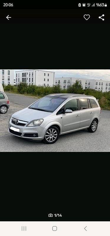 Silber Gebraucht 2005 Opel Zafira SUV | 3.999 € (Etwas zu teuer) - Bild 1/4