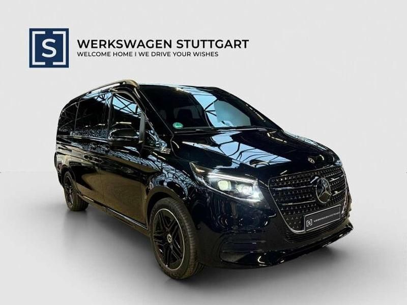 Obsidianschwarz Gebraucht 2025 Mercedes V300 Avantgarde Van / Kleinbus | 100.416 € - Bild 1/4
