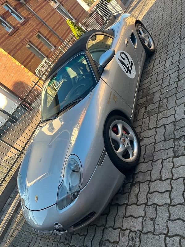 Second-hand Porsche Boxster S 2002 Argintiu Cabrio