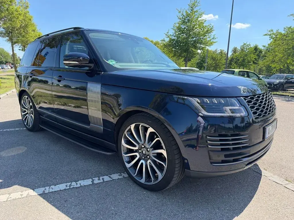 Gebraucht Land Rover Range Rover 525 PS (386 kW) 2020 Blau SUV