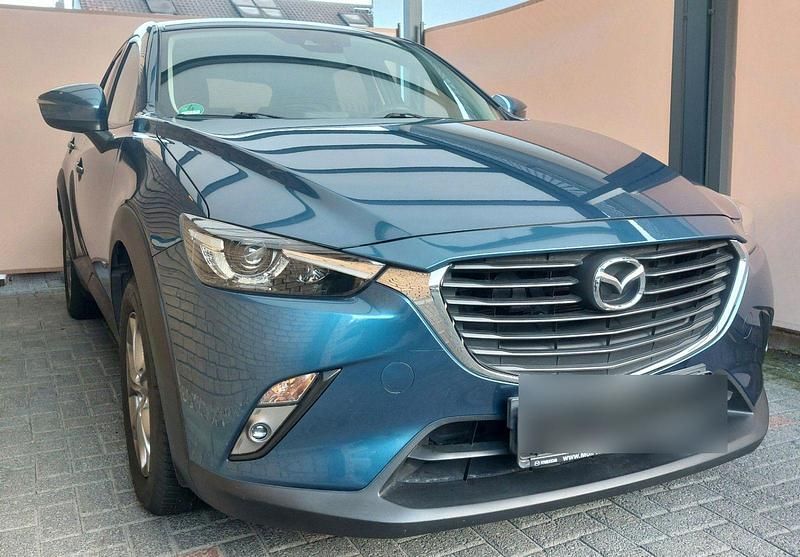 Blau Gebraucht 2016 Mazda CX-3 Exclusive-Line SUV | 15.900 € (Fairer Preis) - Bild 1/4