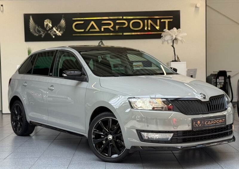 Grau Gebraucht 2016 Skoda Rapid Monte Carlo Limousine | 15.699 € (Teuer) - Bild 1/4