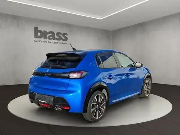 Gebraucht Peugeot 208 GT 131 PS (96 kW) 2022 Vertigo blau Kleinwagen