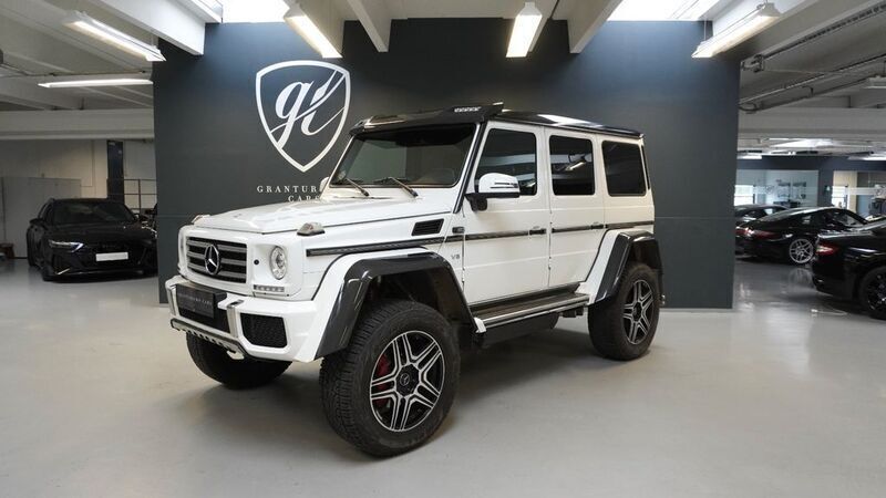Weiß Gebraucht 2017 Mercedes G500 4x4² SUV | 126.900 € (Guter Preis) - Bild 1/4