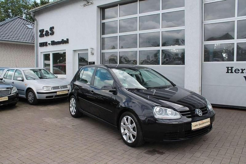 Schwarz Gebraucht 2004 VW Golf V Sportline Limousine | 5.999 € (Teuer) - Bild 1/3