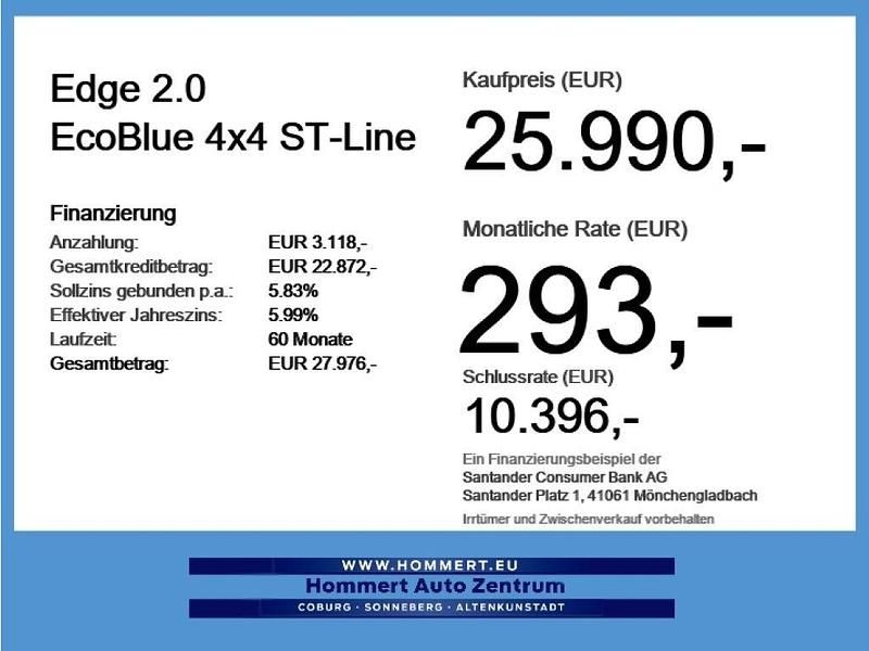 Occasion Ford Edge 238 ch (175 kW) 2019 Blanc SUV