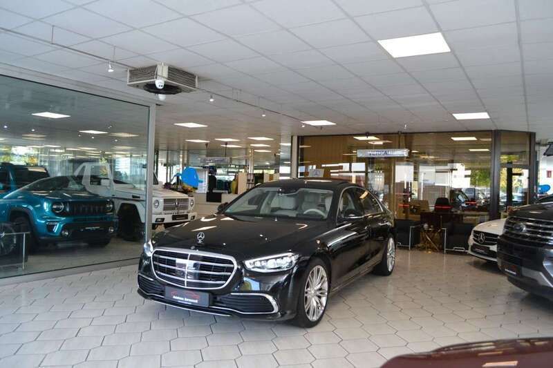 Obsidianschwarz metalliclack Gebraucht 2021 Mercedes S350 Limousine | 84.900 € - Bild 1/4