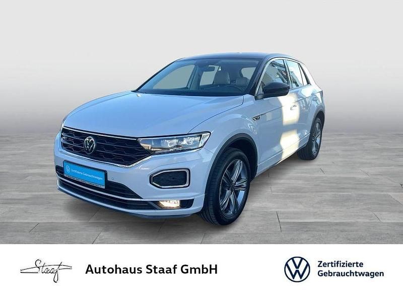 Gebraucht VW T-Roc Style 150 PS (110 kW) 2020 White silver metallic schwarz SUV
