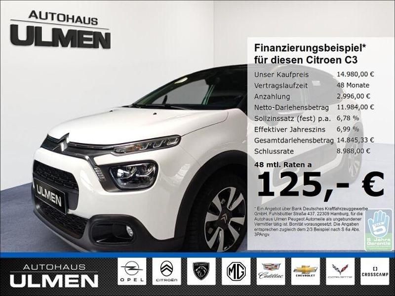 Gebraucht Citroën C3 Shine 110 PS (80 kW) 2022 Weiss Kleinwagen