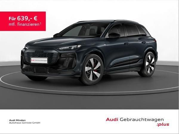 Grau (manhattangrau metallic) Gebraucht 2025 Audi Q6 e-tron S-Line SUV | 64.781 € (Guter Preis) - Bild 1/3