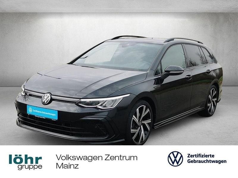 Schwarz Gebraucht 2022 VW Golf VIII R-line Kombi | 27.440 € (Superpreis) - Bild 1/4