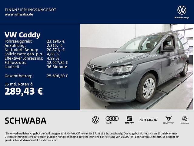 Grau Gebraucht 2022 VW Caddy Life Van / Kleinbus | 23.190 € (Fairer Preis) - Bild 1/4
