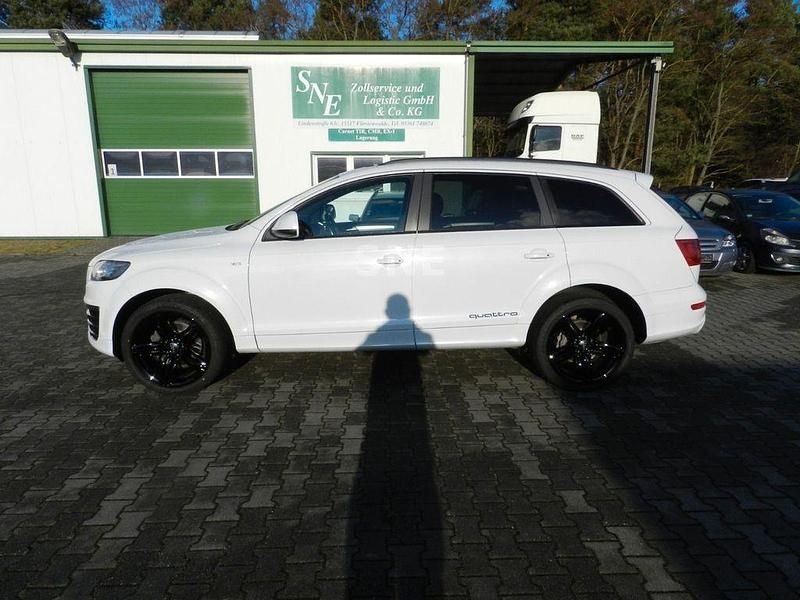 Weiß Gebraucht 2015 Audi Q7 SUV | 22.390 € (Teuer) - Bild 1/4