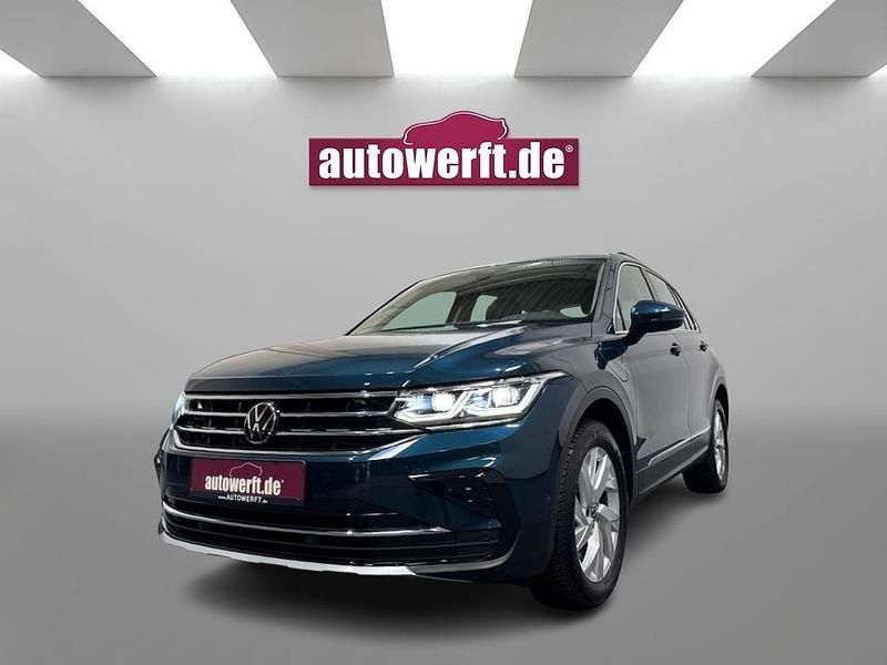 Blau Gebraucht 2022 VW Tiguan Elegance SUV | 28.799 € (Guter Preis) - Bild 1/4