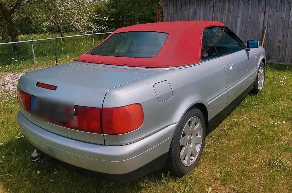 Gebraucht Audi Cabriolet 90 PS (66 kW) 1999 Silber Cabrio
