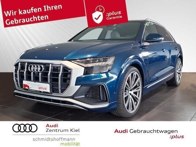 Blau Gebraucht 2022 Audi SQ8 Ambiente SUV | 63.980 € (Superpreis) - Bild 1/4