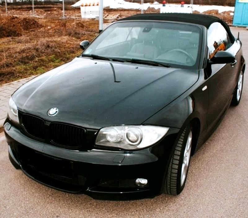 Schwarz Gebraucht 2008 BMW 125 Cabriolet M Sport Cabrio | 9.700 € (Fairer Preis) - Bild 1/4
