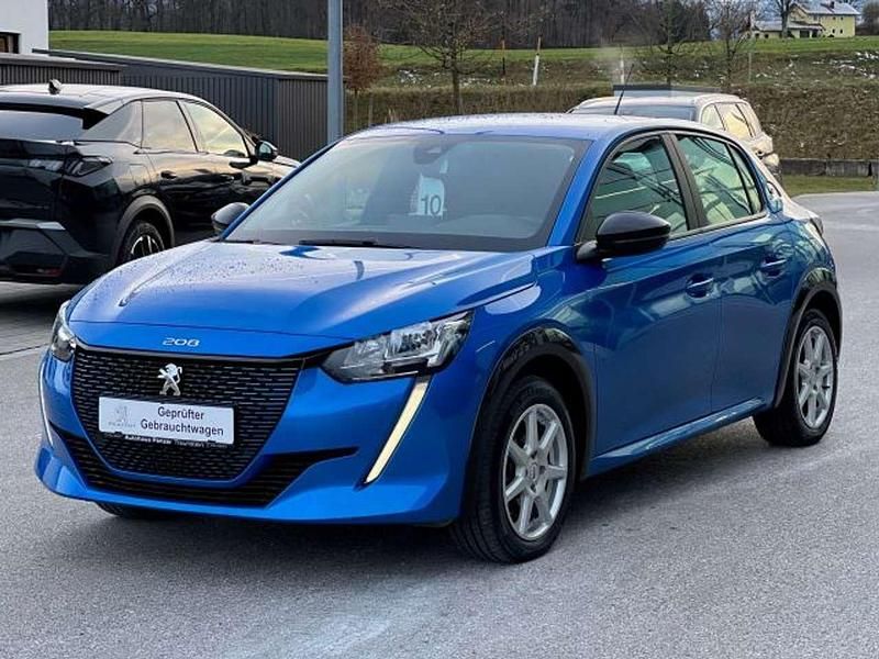 Gebraucht Peugeot e-208 Active 100 kW (136 PS) 2022 Vertigo blau perlmutt Kleinwagen