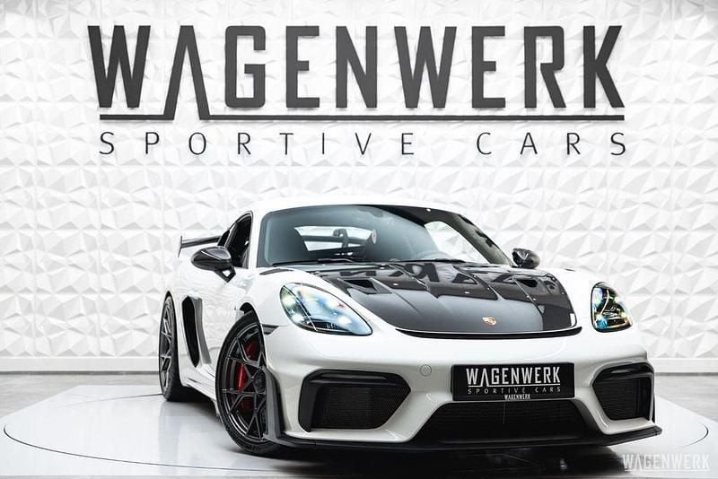 Weiß Gebraucht 2023 Porsche 718 Cayman GT4 Coupé | 164.900 € (Fairer Preis) - Bild 1/4