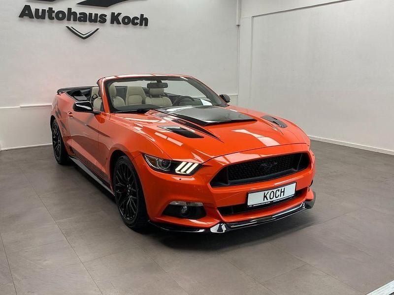 Rot Gebraucht 2016 Ford Mustang Cabrio | 32.900 € (Guter Preis) - Bild 1/4