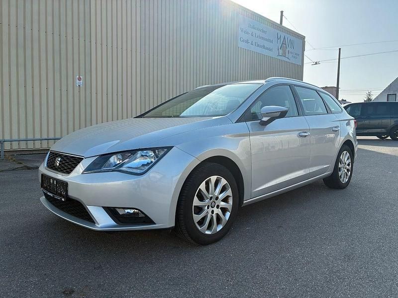 Second-hand Seat Leon ST Style 110 CP (80 kW) 2015 Argintiu Break