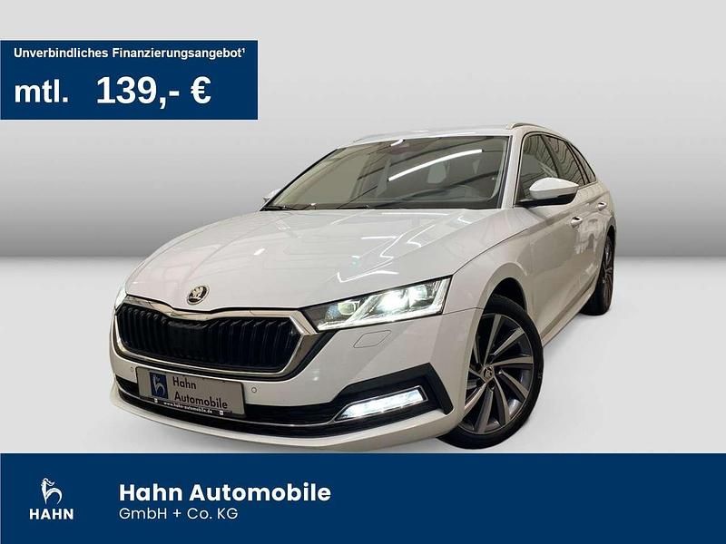Moonweiss metallic Gebraucht 2022 Skoda Octavia Style Kombi | 20.890 € (Fairer Preis) - Bild 1/3