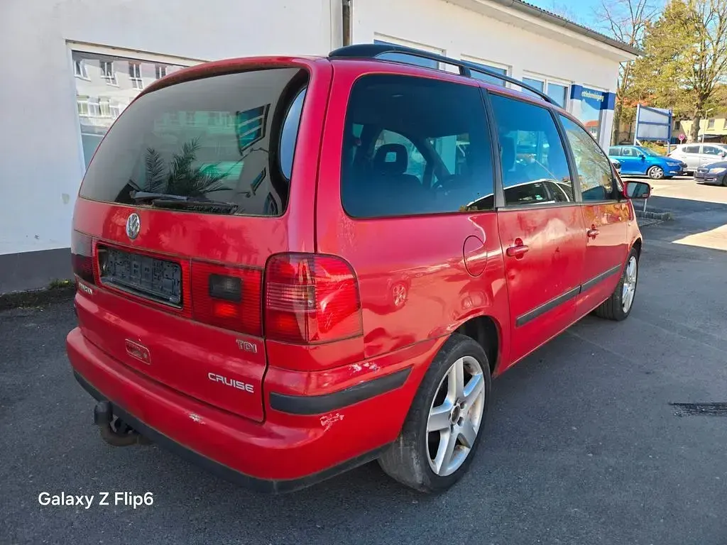 Gebraucht VW Sharan Highline 131 PS (96 kW) 2004 Rot Van / Kleinbus